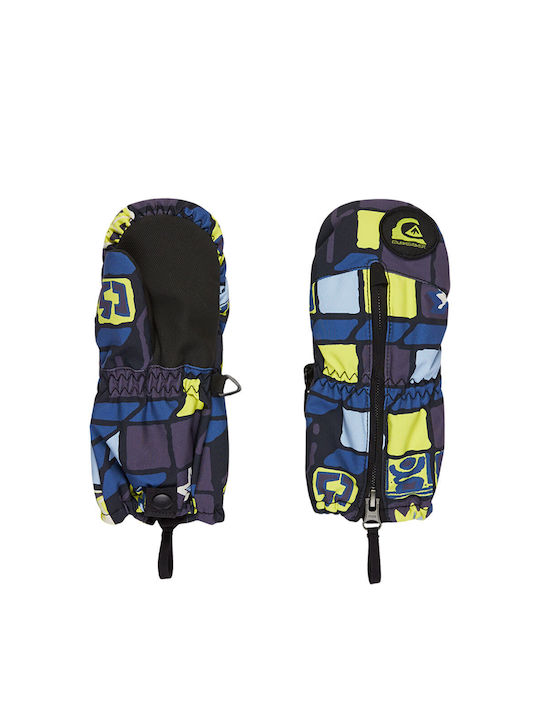 Quiksilver Snow Mittens Kids Ski & Snowboard Gloves Yellow