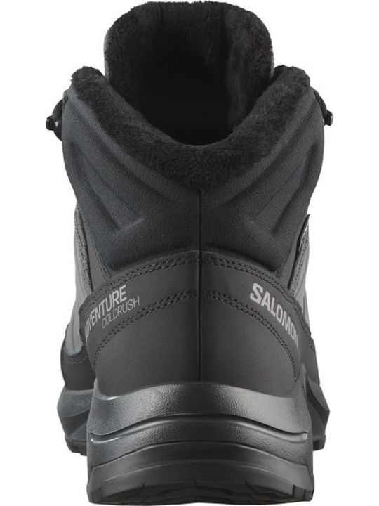 Salomon Damentliche Wanderschuhe Wasserdichte Schwarze