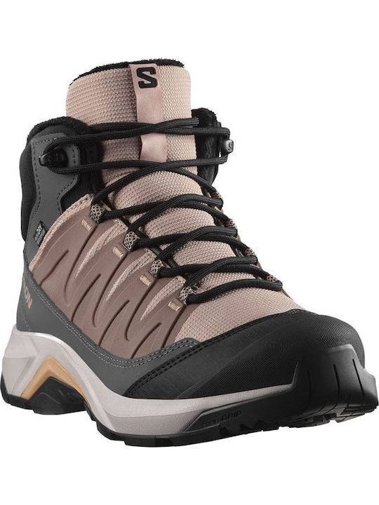 Salomon Women's Hiking Boots Waterproof Pink