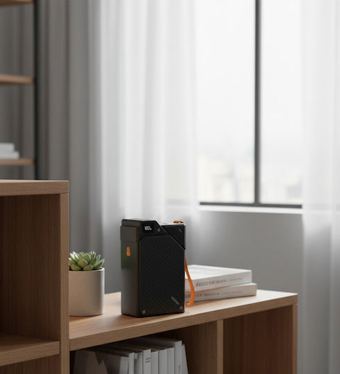 Moxom MX-PB186 Power Bank 30000mAh 65W με 2 Θύρες USB-A και 2 Θύρες USB-C Power Delivery / Quick Charge 3.0 Μαύρο