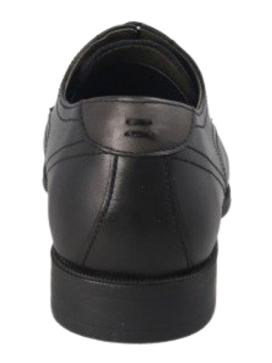 Leder Herrenschuhe Schwarz