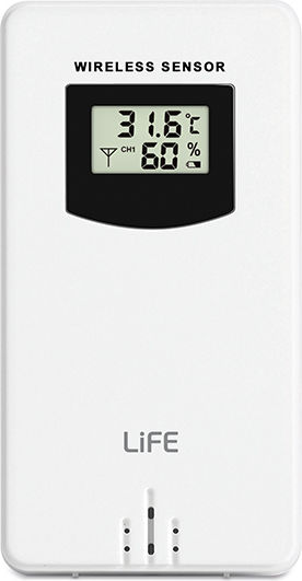 Life Horizon Smartweather Tuya Wireless Digital Weather Station Tabletop / Wall Mounted