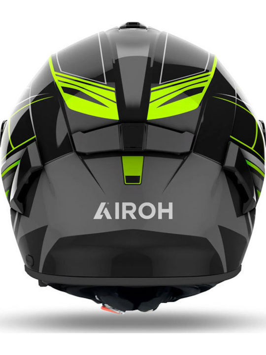 Airoh Spark 2 Shadow Yellow Gloss Motorcycle Helmet Full Face ECE 22.06 1590gr with Pinlock and Sunvisor
