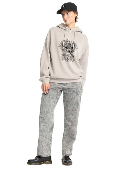 Radical Daze Women's Sweatshirt with Hood Beige