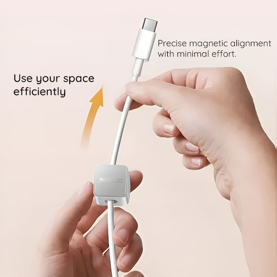 Yesido 4 Pack Cable Organizer C216wh Magnetic Cable Clips Strong Adhesive Mini Design White C216;wh