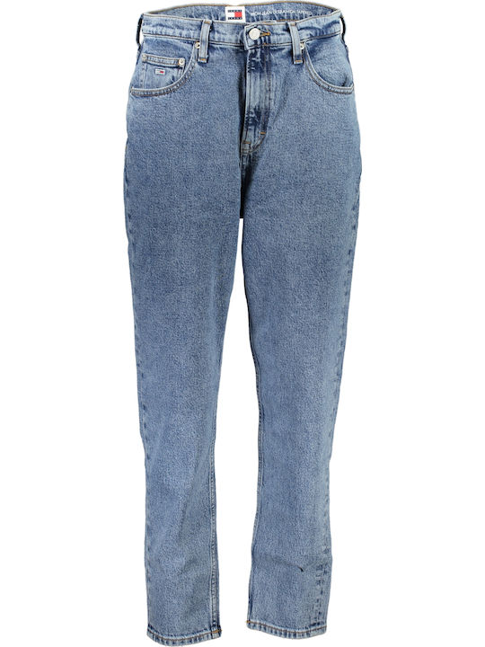 Tommy Jeans Jeans Dw0dw17621 Blue Mom Fit Jeans Tommy Jeans