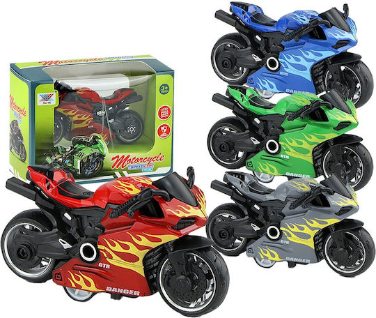 ToyMarkt Μοτοσυκλέτα 1:36 Pull Back (Διάφορα Σχέδια) 1τμχ