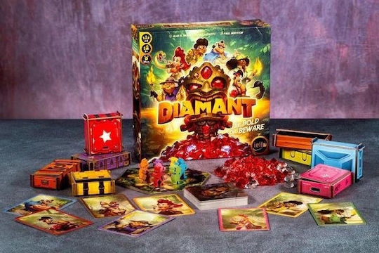 Board Game Κυνηγοί Διαμαντιών for 3-8 Players 8+ Years Old Kaissa