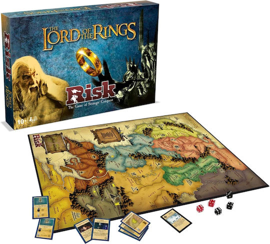 Настолна игра Risk: The Lord Of The Rings за 2-5 играчи 10+ години (EN) Hasbro
