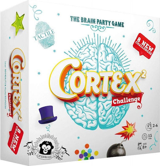Brettspiel Cortex² Challenge für 2-6 Spieler 8+ Jahre (EN) Asmodee