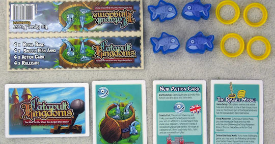 Board Game Catapult Feud Royal Feast for 2-4 Players 14+ Years Old (EN) Vesuvius Media
