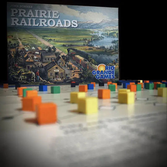 Настолна игра Prairie Railroads за 3-5 играчи 12+ години (EN) Rio Grande Games