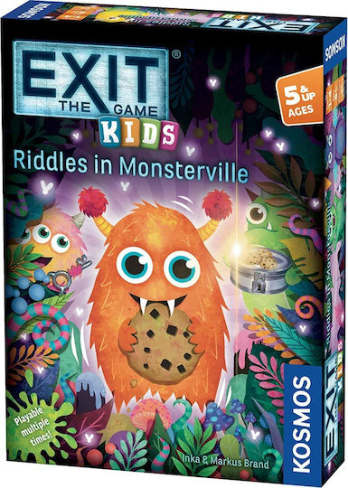 Board Game Exit The Game: Kids - Riddles In Monsterville 5+ Years Old (EN) Kosmos