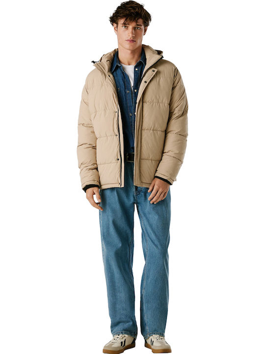 Jacket Puffer Stone Beige