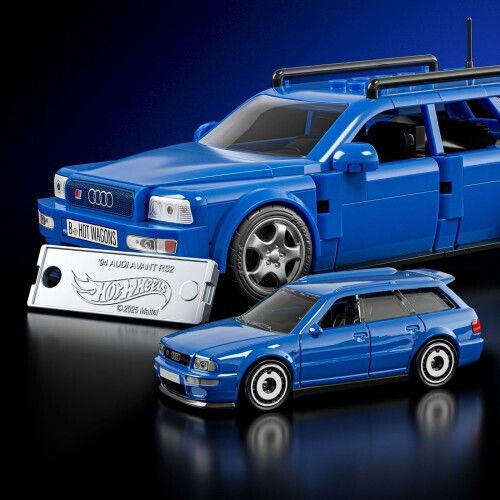 Mattel Brick Shop Τουβλάκια Hot Wheels Speed Series Audi για 10+ Ετών 253τμχ