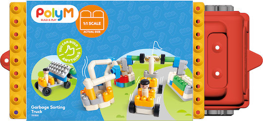 Hape Cuburi De Construit Fire Truck Pentru 1.5+ Ani 106 Bucăți
