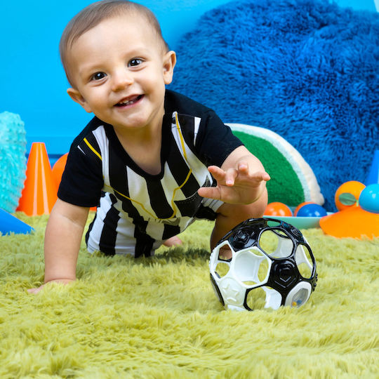 Produse Scandinave pentru Bebeluși Oball Minge de Fotbal Oball Alb Negru Ob-16907 Jucărie