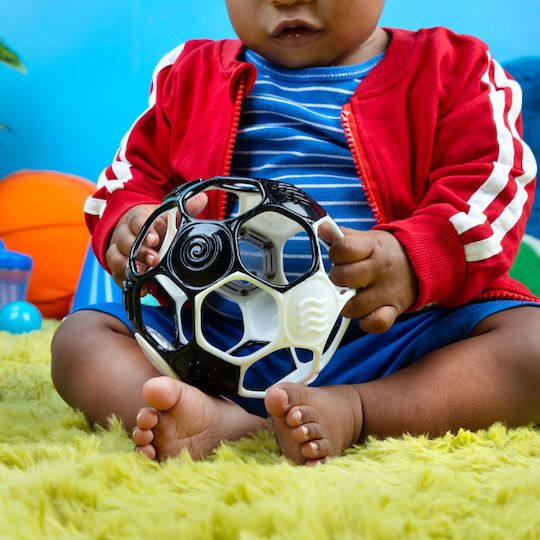 Produse Scandinave pentru Bebeluși Oball Minge de Fotbal Oball Alb Negru Ob-16907 Jucărie