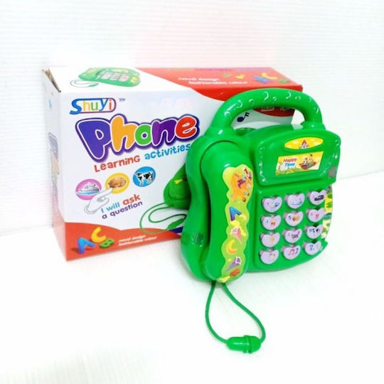 Spieltelefon Phone Learning Activities mit Musik und Licht für 36++ Monate