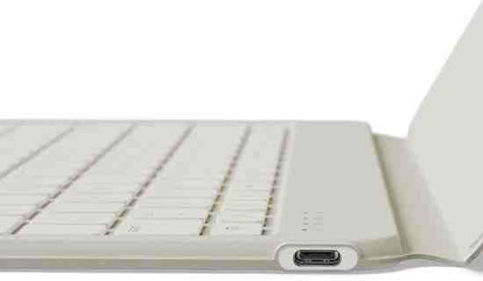 Satechi Kabellos Bluetooth Nur Tastatur für Tablet Englisch US Beige