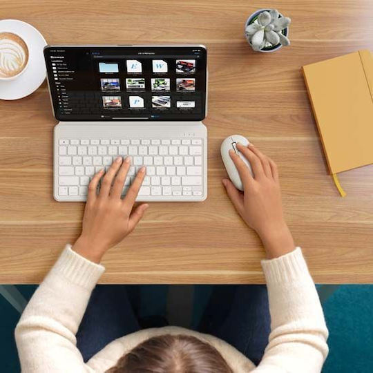 Satechi Kabellos Bluetooth Nur Tastatur für Tablet Englisch US Beige