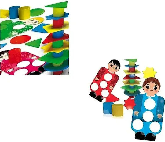 Real Fun Toys Stacking Toy Shape Tower for 12++ Months