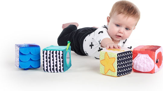 Baby Einstein Παιχνίδι Στοίβαξης Explore and Discover Soft Block για 3+ Μηνών