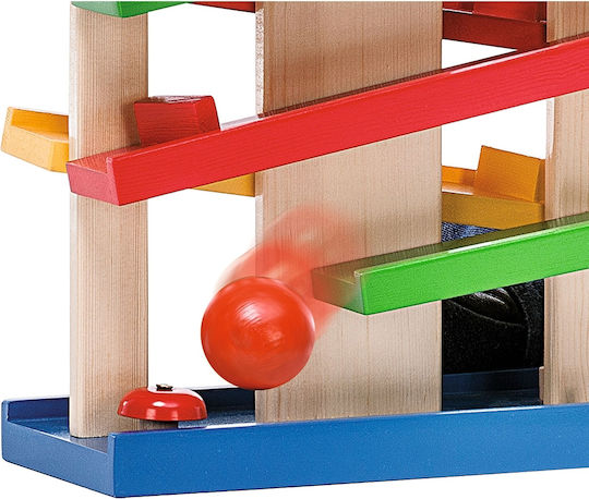Eichhorn Jucărie pentru Bebeluși Marble Run House din Lemn pentru 12++ Luni