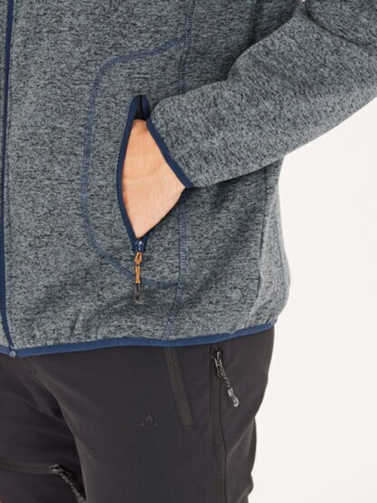 Men's Fleece Cardigan Stormy Weather