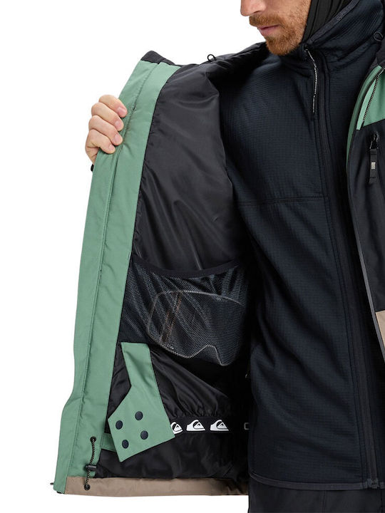 Quiksilver Sycamore Men's Ski & Snowboard Jacket Multicolour EQYTJ03503-GND0