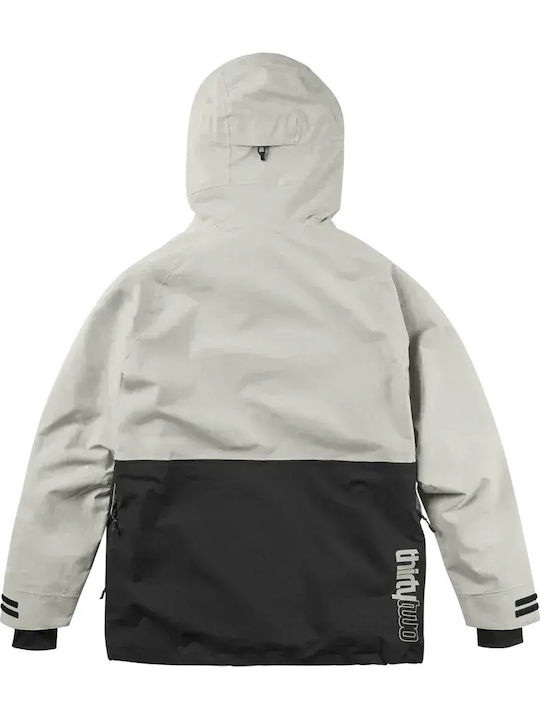 Thirty two I-008379-1050 Männer Jacke aus für Ski & Snowboard Gray