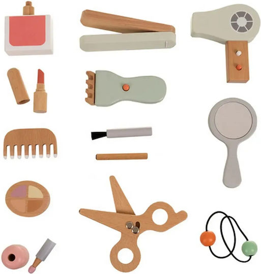 Kruzzel Wooden Pretend Play Toy for 3+ Years 17 Pieces