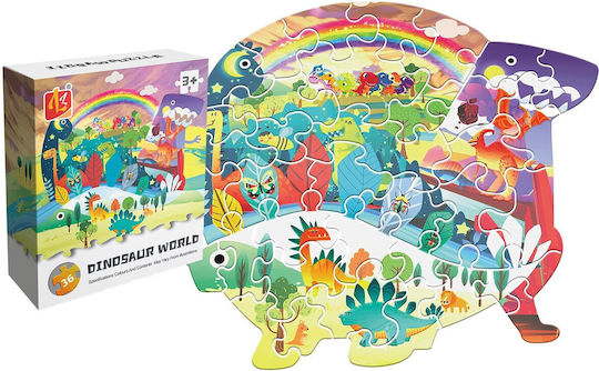 Детски Пъзел Dinosaur World за 3+ години+ Години 36бр ToyMarkt