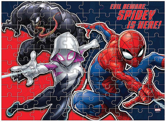 Puzzle pentru Copii 100buc Spiderman