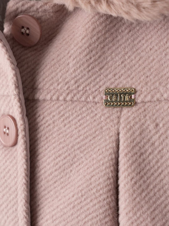 Kids Coat Short Candy Pink