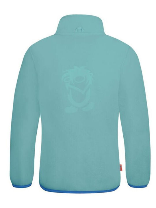 Wasserdicht Kinder Sportjacke Winddicht mit Kapuze Blau