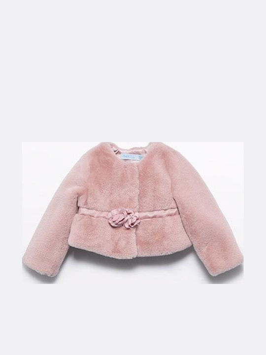 Kinderpelz Kurz Rose Petal