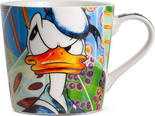 Egan Italy Donald Duck Becher aus Porzellan Mehrfarbig 430ml
