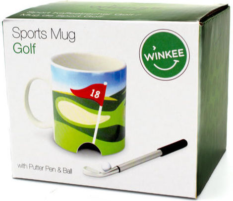 Winkee Becher Keramik Mehrfarbig