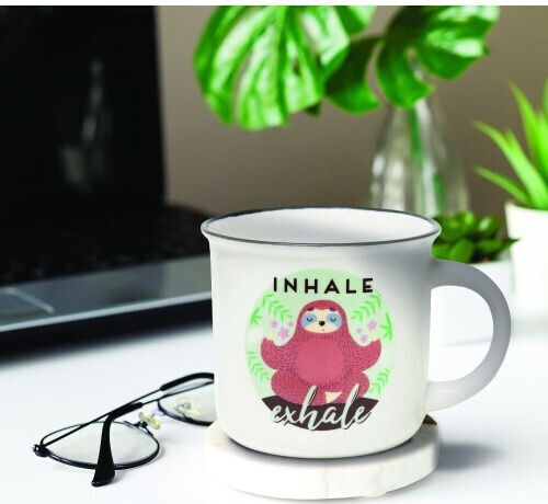 Legami Milano Sloth Mug from Porcelain Beige 350ml