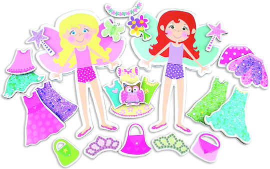 Galt Toys Μαγνητικό Παιχνίδι Κατασκευών Νεραιδες