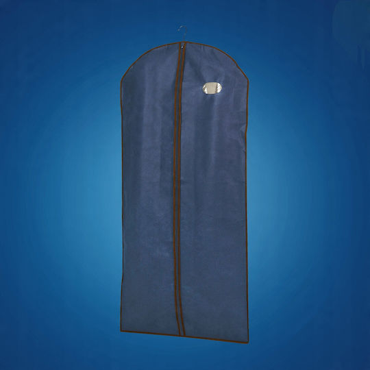 Ordinett Fabric Hanging Storage Case for Clothes / Coat / Suit in Blue Color 65x65cm 1pcs
