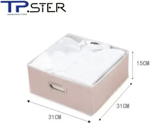 Tpster Drawer Organizer and Divider in Pink Colour 31x31x15cm