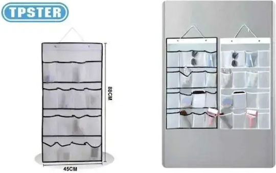Tpster Plastic Storage Case For Clothes in White Color 88x45cm 1pcs