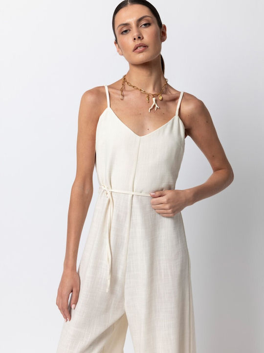 Women's One-piece Suit Ecru