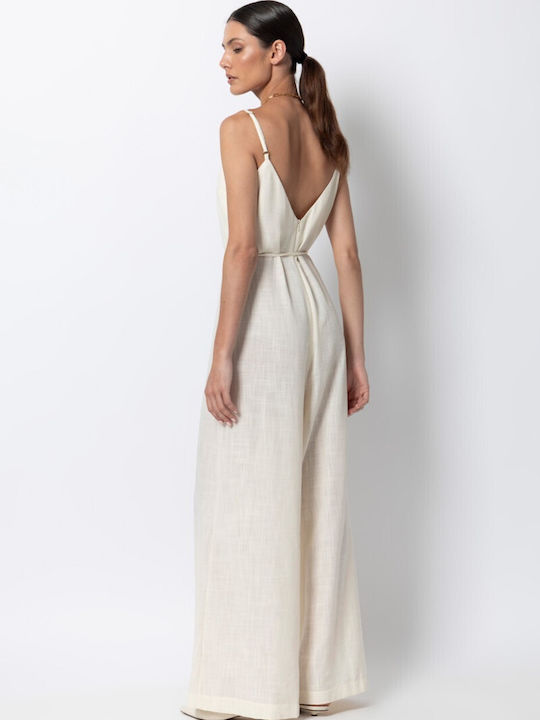 Women's One-piece Suit Ecru