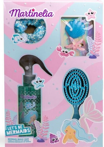Martinelia Let's Be Mermaids Magic Hair Set Παιχνίδι Κομμωτικής