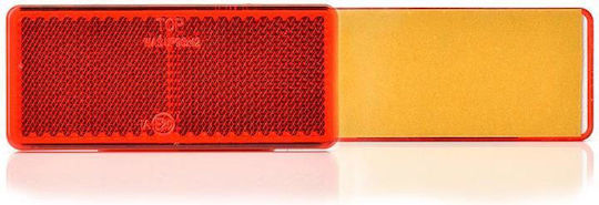 Rectangular Reflector Adhesive 848 Up96x42 Red Was Was 848