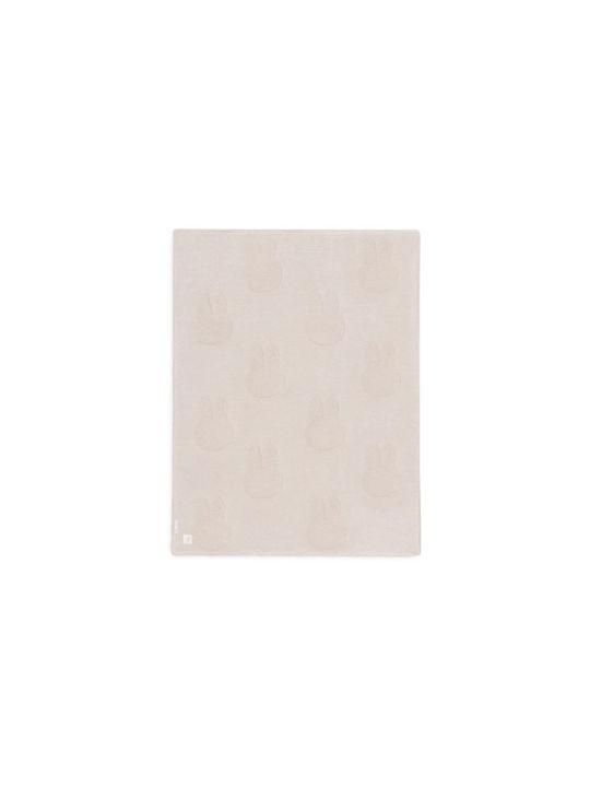 Jollein Κουβέρτα Αγκαλιάς & Λίκνου Fleece Κοραλί Nougat/Coral 100x75εκ.