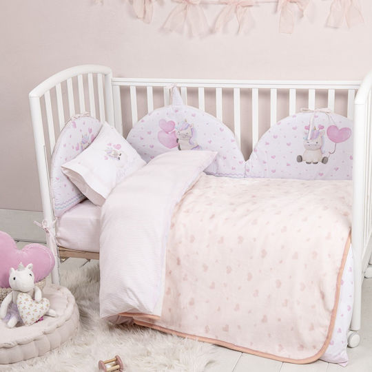 Nima Blanket Nursery Swaddling Blankets Velvet Pink 80x110cm